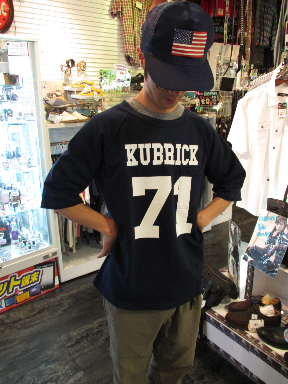 niche KUBRICK Tシャツ Stanley Kubrick サンステップ オレンジ 古着 買取 BURBERRY 強化 高額 査定 古着 福井 南店